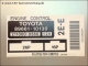 Motor-Steuergeraet 89661-10130 Fujitsu 211000-0560 2E-E Toyota Starlet