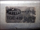 Wischermotor hinten TGE419D 7642317 7664463 Fiat Uno Magneti Marelli