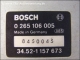 ABS/ASR Control unit BMW 34521157673 Bosch 0-265-106-005