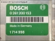 Motor-Steuergeraet Bosch 0261200153 BMW 1714998 26RT2442