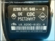 ABS/CDC/ADAM Hydraulik-Aggregat Renault 8200345940 --B P5CT2AAY7 Ate 10.0206-0161.4 10.0960-1442.3 00009361D0