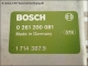 DME+NOx Control unit Bosch 0-261-200-081 BMW 1-714-387.9