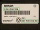 Motor-Steuergeraet Bosch 0261200328 037906022ED Seat Toledo VW Passat 2E Digifant