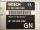Engine control unit GM 90-409-629 GN Bosch 0-261-200-530 26RT3731 Opel Calibra C20NE