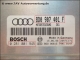 Motorsteuerung D61 Audi 8D0907401F Bosch 0281001945 Diesel