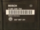 Motor-Steuergeraet Bosch 0261200754 357907311 VW Golf Passat 1.8 AAM