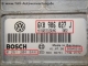 Engine control unit Bosch 0-261-204-844 VW 6K0-906-027-J 26SA5218 1.8 AEX AKV ANX APQ