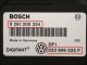 Motor-Steuergeraet VW 023906022F Bosch 0261200334 DF1 Digifant Â®
