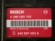 Motor-Steuergeraet Bosch 0280000720 443907403A VW Passat 1.6 1F