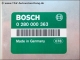 Engine control unit Bosch 0-280-000-363 Fiat 75-55-124 Uno 1.3 Turbo