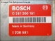 Engine control unit Bosch 0-261-200-151 BMW 1-708-581 002 26RT2433