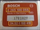 ABS Steuergeraet BMW 34.52-1160410 Bosch 0265100055