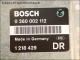 Getriebesteuerung Bosch 0260002112 BMW 1218429 DR