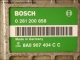 Motor-Steuergeraet Bosch 0261200858 8A0907404CC 26SA2248 VW Corrado Passat 2.0 9A