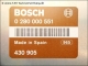 Neu! Motor-Steuergeraet Bosch 0280000551 Volvo 430905 0986261740 28RT0000