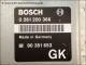 Motor-Steuergeraet Opel GM 90351653 GK Bosch 0261200366 26RT3642