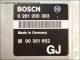 Engine control unit Opel GM 90-351-652 GJ Bosch 0-261-200-383 26RT3615