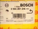 Neu! Motor-Steuergeraet Bosch 0261204543 0986261246 Fiat 00464748160 000