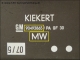 Central locking control unit Kiekert GM 90-493-865 MW Opel Omega-B