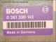 Motor-Steuergeraet Bosch 0261200142 60537834 Alfa Romeo 33 1.7 16V