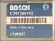 Motor-Steuergeraet Bosch 0261200152 1714997 26RT0000 BMW E30 320i E28 E34 520i