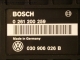 Motor-Steuergeraet Bosch 0261200259 030906026B 26SA1107 VW Polo 1.3L AAV