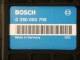 Motor-Steuergeraet Bosch 0280000706 7555125 28SA1583 Fiat Fiorino Uno 75 1.5L