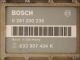 Motor-Steuergeraet Bosch 0261200236 893907404K Audi 80 Coupe 2.0 AAD