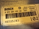 Motor-Steuergeraet Bosch 0261204484 46525283 102 26SA4665 