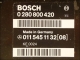 Motor-Steuergeraet Bosch 0280800420 A 0115451132[08] KE0024 Mercedes W124 300 CE-24 E-24