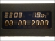 Anzeigegeraet Display GM 009133265 AL Siemens 5WK70007 Opel Agila Astra-G 9138297 1236450 