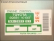 Engine control unit 8966110130 Fujitsu MA5980 2EE Toyota Starlet