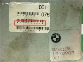 Klicken um zu vergrößern MOTOR-STEUERGERAET Bosch 0261200153 BMW 1714998 26RT0000 (ausverkauft)