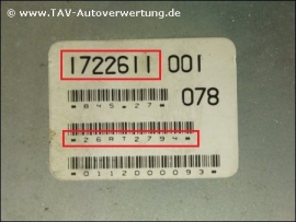 Engine control unit Bosch 0-261-200-179 BMW 1-722-611 1-726-685 1-730-697 1722611 / *26RT2794* (out of stock)