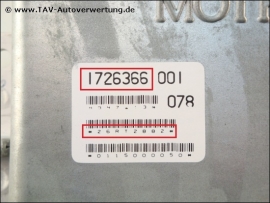 Motor-Steuergeraet DME Bosch 0261200173 BMW 1726366 1730575 1726366 / 26RT2882 (ausverkauft)