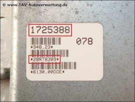 Motor-Steuergeraet EML Bosch 0205000005 BMW 1725388 1725389 1725388 / 28RT8389