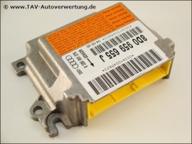 Klicken um zu vergrößern Airbag Steuergeraet Audi 8D0959655J Bosch 0285001276