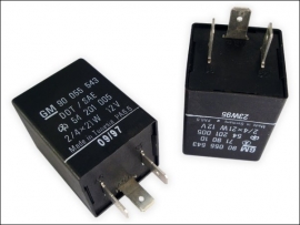 Klicken um zu vergrößern Relais Blinker Opel GM 90055543 DOT SAE 54201005 2/4x21W 12V 1226932