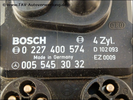 Ignition Control Unit Mercedes A 005-545-30-32 Bosch 0-227-400-574 D-102-093 Ez-0009 4-Zyl., 116,00 €