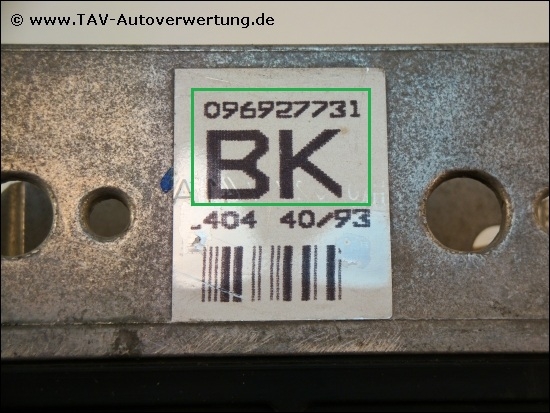 Transmission control unit VW 096-927-731-BK Hella 5DG-007-411-02 ...