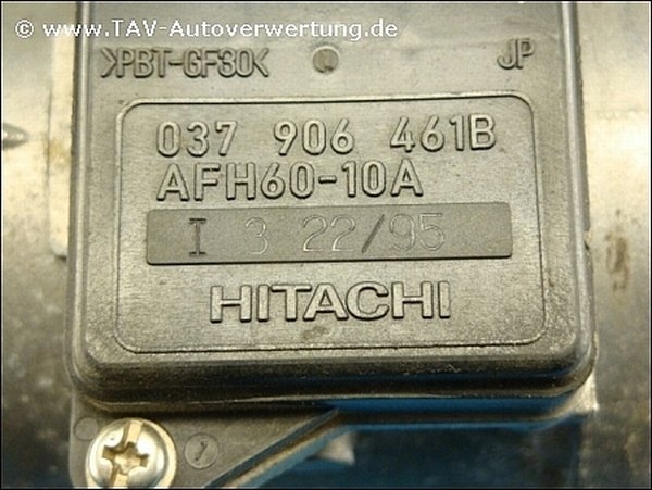 Luftmassenmesser VW Audi 037906461B Luftmengenmesser Hitachi in