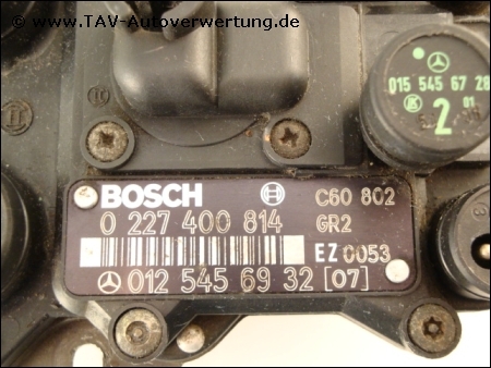MERCEDES-BENZ CLASSE S Bosch Zündsteuergerät 0227400814 0125456932 