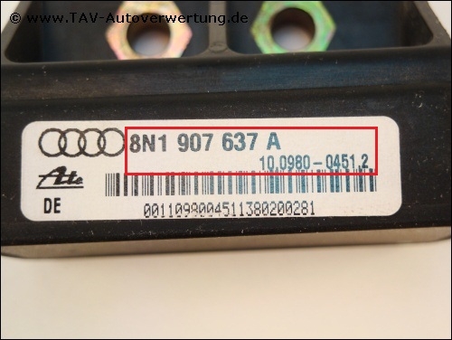 ESP Sensor Drehratensensor 8N1907637A = 1J0907657A 1J1907637A G202 Vw Audi Seat::1452