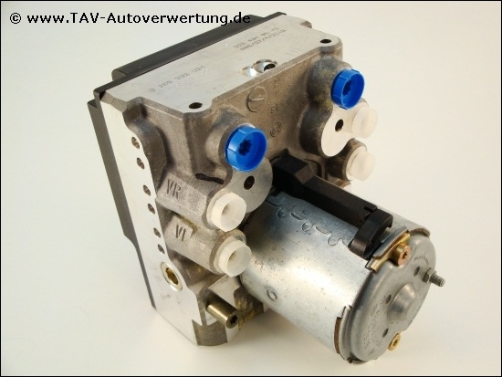 Neu Abs Esp Hydraulikblock Mercedes Benz A 0024319512 Bosch 0265202021 0 00