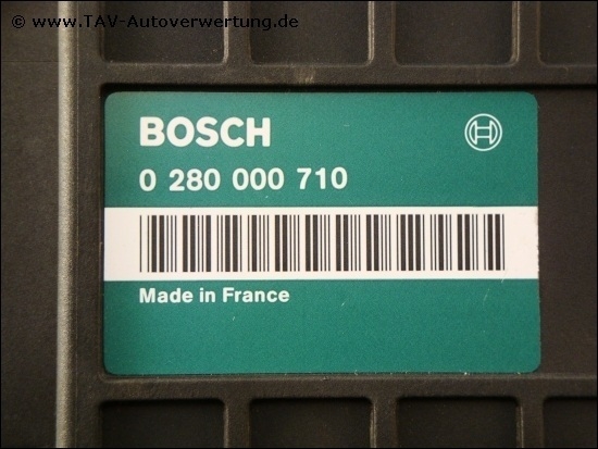 Engine control unit Bosch 0-280-000-710 28RT7587 Fiat Lancia 7612304 ...
