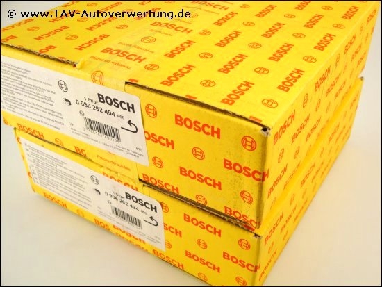 New! Engine control unit Bosch 0-261-204-384 0-986-262-494 Audi 4B0-907 ...