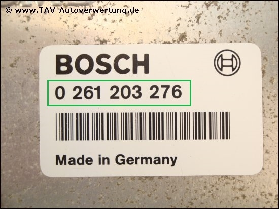 Bosch 0261203276 с иммобилайзером или нет