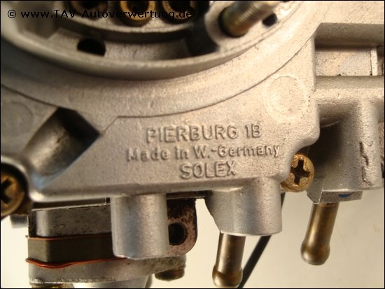 Vergaser Pierburg 1B Solex 036129016A VW Passat Audi 80 1 3L 7 17626 06 
