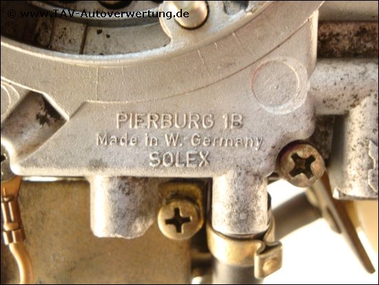 Карбюратор pierburg 1b