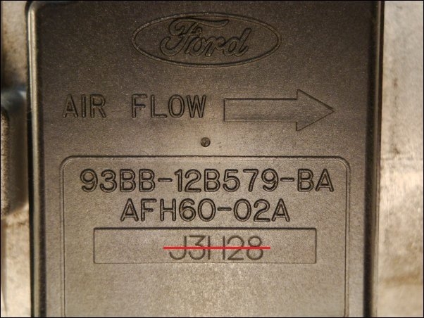 Sensore Misuratore Flusso D'Aria AFH70M-49 3L3A12B579BA Per Mazda, Ford, Mercury - Sostituzione Compatibile